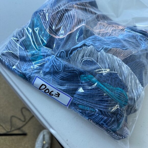 Chico’s Flowing Petals Lightweight Open Front Mermaid Print Jacket Size Small - Picture 16 of 16